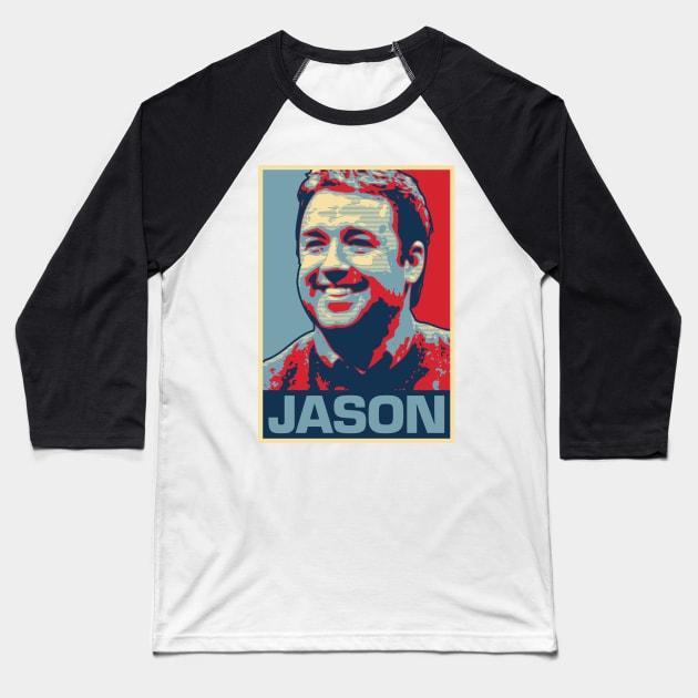 Jason Baseball T-Shirt by DAFTFISH